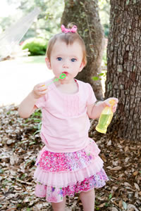 Houston Outdoor Infant Photography