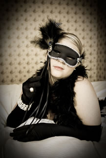 boudoir portrait