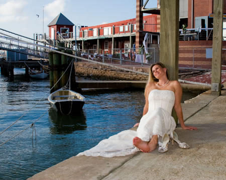 trash-the-dress portrait