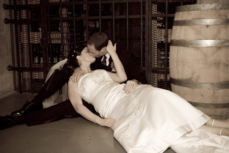 trash-the-dress portrait